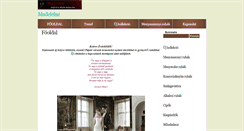 Desktop Screenshot of madeleineszalon.hu